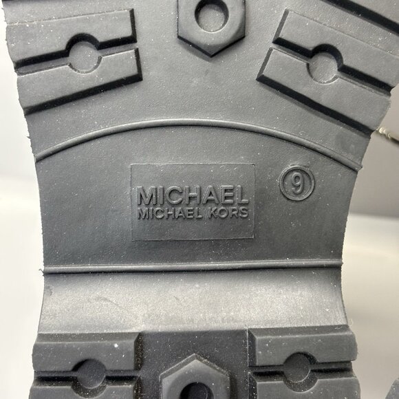 Michael Kors Lanis Boots Womens 9 Winter Rain Snow Bunny Lug Sole Après-ski Luxe - Picture 10 of 10